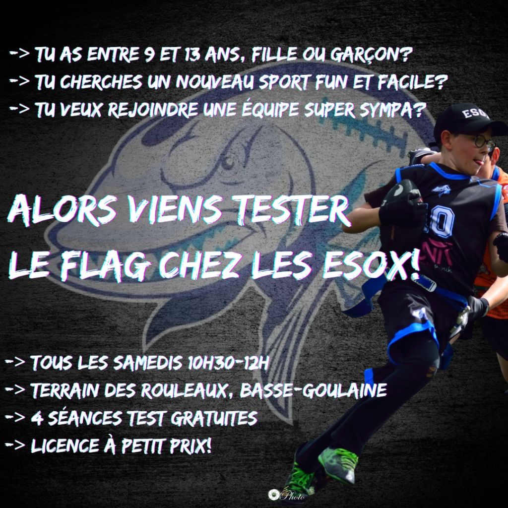 ESOX – Football Américain & Flag – @Basse-Goulaine (44)